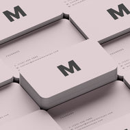 Rounded Corner Business cards