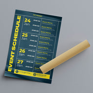 A1 Indoor Poster (594mm x 841mm)