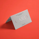 Folded Business cards