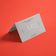 Folded Business cards